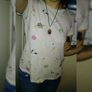 Forever 21 Outer Space Shirt